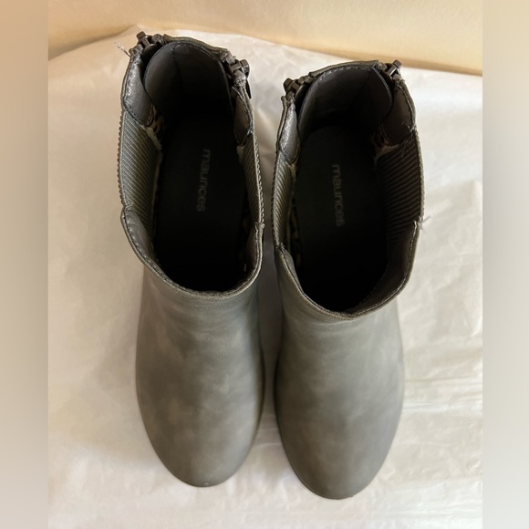 Anna gray double zipper boots - Picture 3 of 4